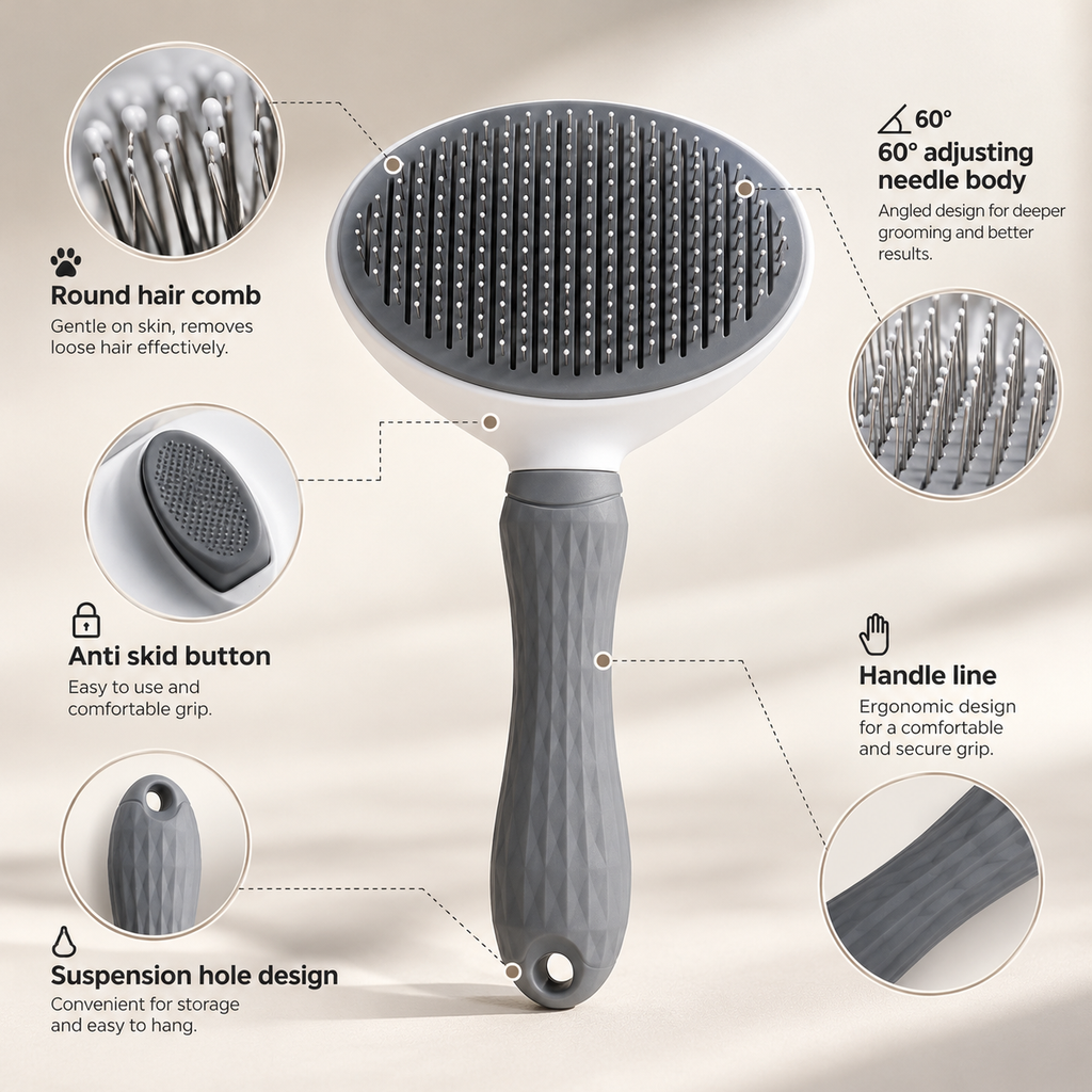 Calm Paws Pro Shed Brush